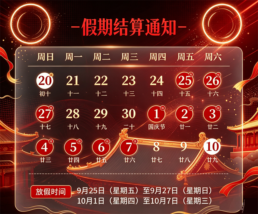乐刷支付2026年双节资金清算到账日历与问答-第2张图片-南京拉卡拉POS机办理 乐刷支付2026年双节资金清算到账日历与问答-第2张图片-南京拉卡拉POS机办理